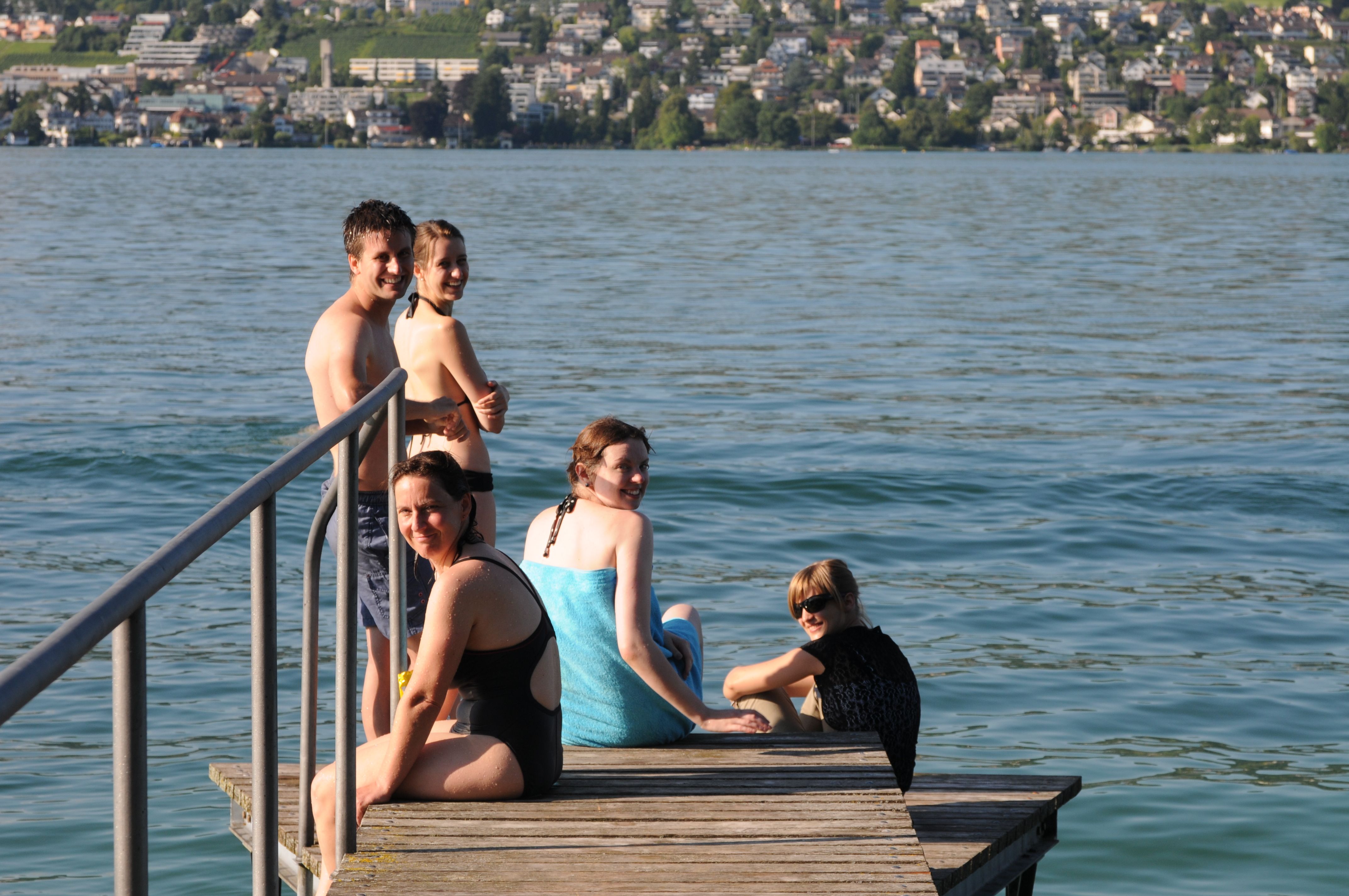 swimming break